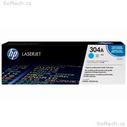 HP tisková kazeta azurová CC531A originál