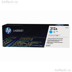 HP tisková kazeta CF381A azurová, originál