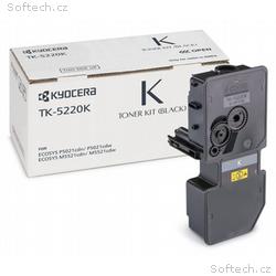 Kyocera toner TK-5220K, 1 200 A4, černý, pro M5521