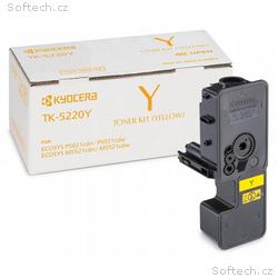 Kyocera toner TK-5220Y žlutý na 1 200 A4 (při 5% p