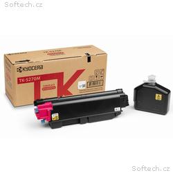 Kyocera toner TK-5270M, 6 000 A4, purpurový, pro P