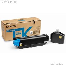 Kyocera toner TK-5280C, 11 000 A4, azurový, pro P6