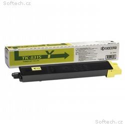Kyocera toner TK-8315Y yellow na 6 000 A4 (při 5% 