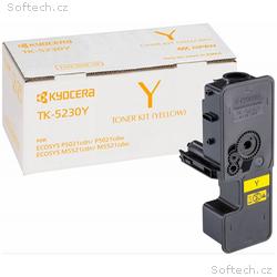 Kyocera toner TK-5230Y žlutý na 2 200 A4 (při 5% p