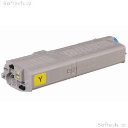 Oki žlutý toner pro TONER-Y-ES5463, ES5432, 5442, 