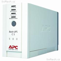 APC Back-UPS CS 500VA (300W), 230V, USB, RS232, 4x
