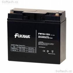 FUKAWA olověná baterie FW 18-12 U do UPS APC, 12V,