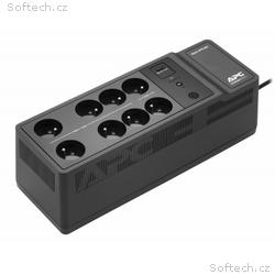 APC Back-UPS 650VA (400W), USB nabíjecí port, 230V