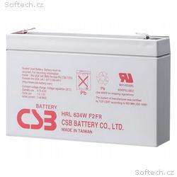 CSB Pb záložní akumulátor VRLA AGM 6V, 9Ah (HRL634
