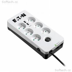 EATON přepěťová ochrana Protection Box 6 Tel@ USB 