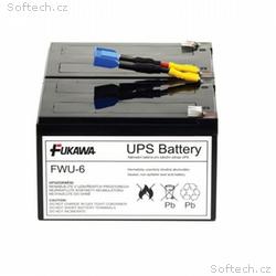 FUKAWA olověná baterie FWU6 do UPS APC, náhradní b
