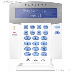 Paradox K641R+ LCD klávesnice, 1x PGM, modré podsv