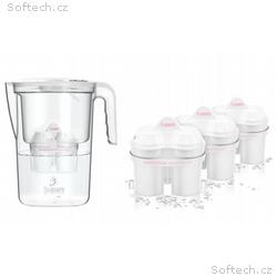 BWT filtrační konvice VIDA bílá, manuální ukazatel