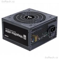 Zalman zdroj MegaMax 600W, ATX, akt. PFC, 120mm ve