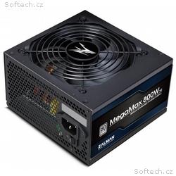 Zalman zdroj MegaMax 800W, ATX, akt. PFC, 120mm ve