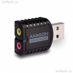 AXAGON zvukový mini USB HQ adaptér, ADA-17, USB 2.