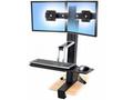 ERGOTRON WorkFit-S, Dual Sit-Stand Workstation, na