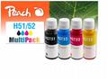 PEACH kompatibilní cartridge HP GT51, GT52, MultiP