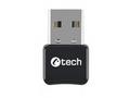 C-TECH Bluetooth adaptér, BTD-01, v 5.0, USB mini 