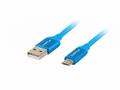 LANBERG Micro USB (M) na USB-A (M) 2.0 kabel 1m, m