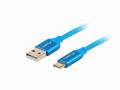 LANBERG USB-C (M) na USB-A (M) 2.0 kabel 0,5m, mod