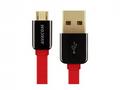 AVACOM MIC-40R kabel USB - Micro USB, 40cm, červen