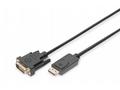 Digitus DisplayPort připojovací kabel, DP, M- DVI 