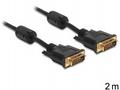 Delock - Kabel DVI - DVI-D (M) do DVI-D (M) - 2 m 