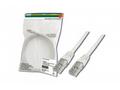 Digitus Patch Cable, CAT 6 UTP, AWG 26, bílý 1m