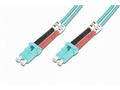 DIGITUS Fiber Optic Patch Cord, LC to LC, Multimod