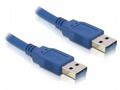 Delock USB 3.0 kabel A samec, A samec délka 2 m