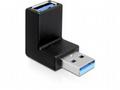 DeLock adaptér USB 3.0 samec - USB 3.0 samice pod 