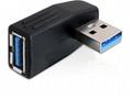 DeLock adaptér USB 3.0 samec - USB 3.0 samice pod 
