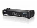 ATEN 4-portový přepínač KVM DVI Dual Link, se zvuk