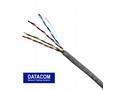 Metráž DATACOM UTP drát CAT5E PVC 50m šedý