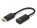 Digitus Adaptérový kabel DisplayPort, DP - HDMI ty