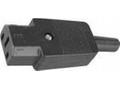 PremiumCord konektor IEC 320 C13 10A přímý