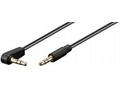 PremiumCord Kabel Jack 3,5 mm - 3,5 mm konektor 90