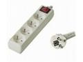 Prodlužovací přívod 230V, 7m, 4 zásuvky + vypínač