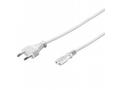 PremiumCord Kabel síťový 230V k magnetofonu 3m, bí