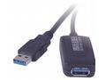 PremiumCord USB 3.0 repeater a prodlužovací kabel 