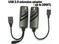 PremiumCord USB 2.0 extender po Cat5, Cat5e, Cat6 