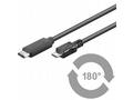 PremiumCord Kabel USB 3.1 konektor C, male - USB 2