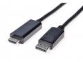 PremiumCord DisplayPort na HDMI kabel 3m M, M