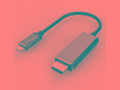 PREMIUMCORD Kabel USB3.1 typ-C na HDMI, 1,8m rozli