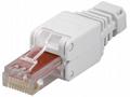 Premiumcord Konektor RJ45 8pinů Cat6 - montáž bez 