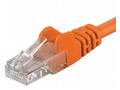 Patch kabel UTP RJ45-RJ45 level 5e 0.5m, oranžová