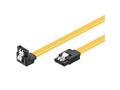 PremiumCord SATA 3.0 datový kabel, 6GBs, 90°, 0,7m