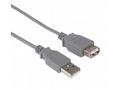 PremiumCord USB 2.0 kabel prodlužovací, A-A, 2m, š