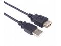 PremiumCord USB 2.0 kabel prodlužovací, A-A, 3m če
